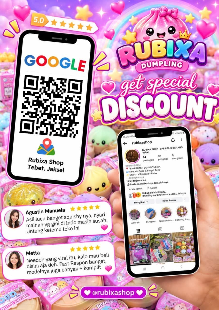 Google Maps Review Rubixa Shop Tebet — Rating 5.0 Bintang