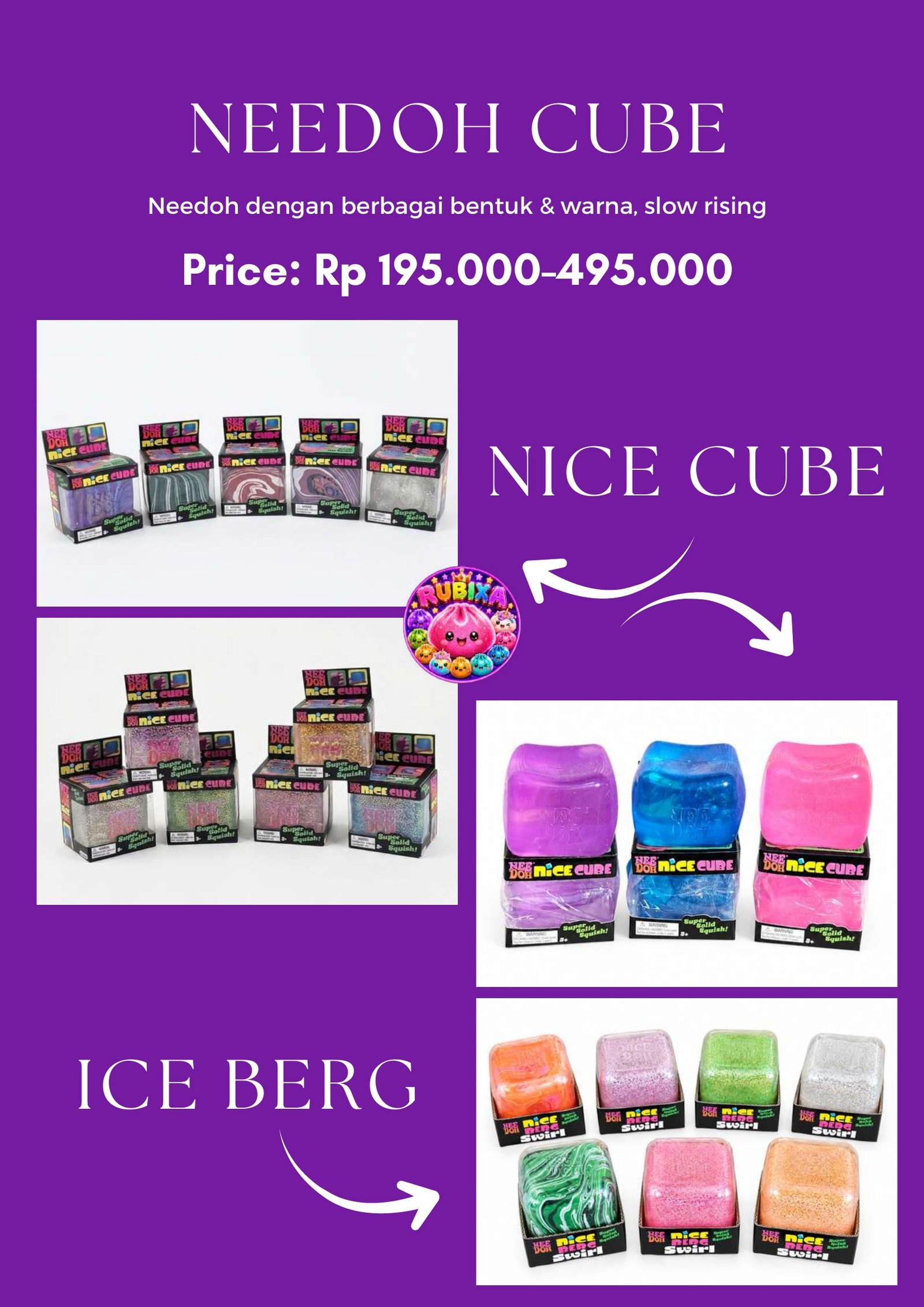 NeeDoh Nice Cube