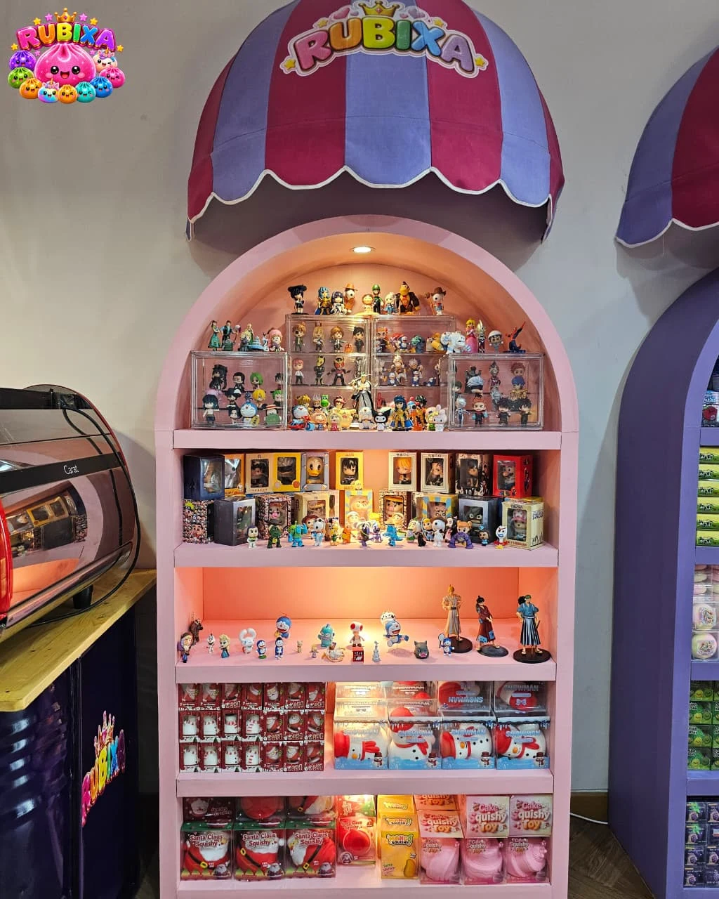 Display Koleksi Blind Box & Figur